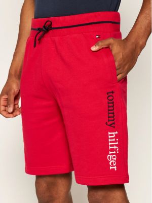 Sportske kratke hlače Tommy Hilfiger crvena