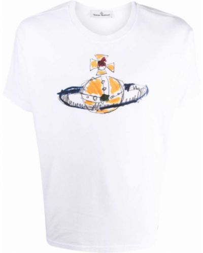 Camiseta con estampado Vivienne Westwood blanco