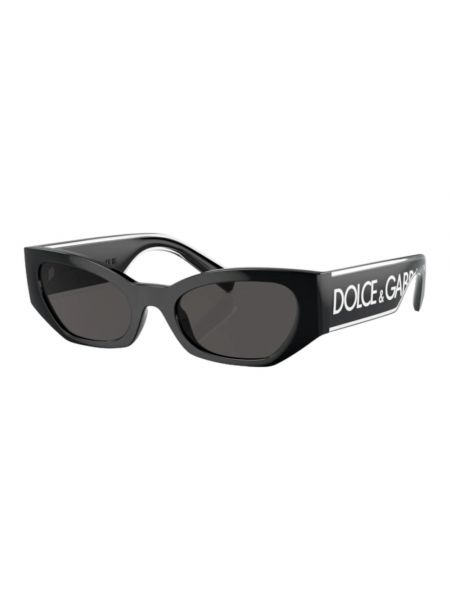 Klassischer oversize sonnenbrille Dolce & Gabbana schwarz