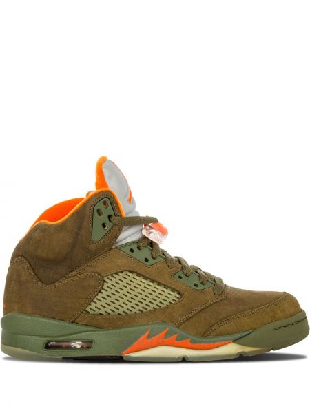 Sneakerși Jordan 5 Retro verde