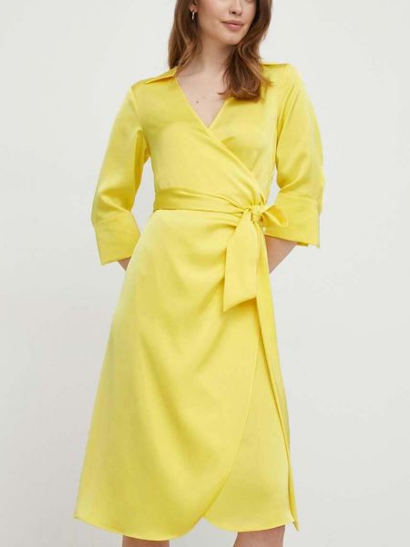 Желтое платье мини Joop!