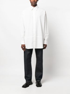 Pruhovaná bavlněná košile Jordanluca bílá