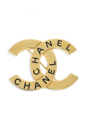 Broška Chanel Pre-owned zlata