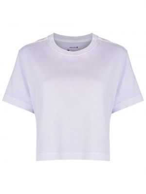 Памучна тениска Osklen виолетово