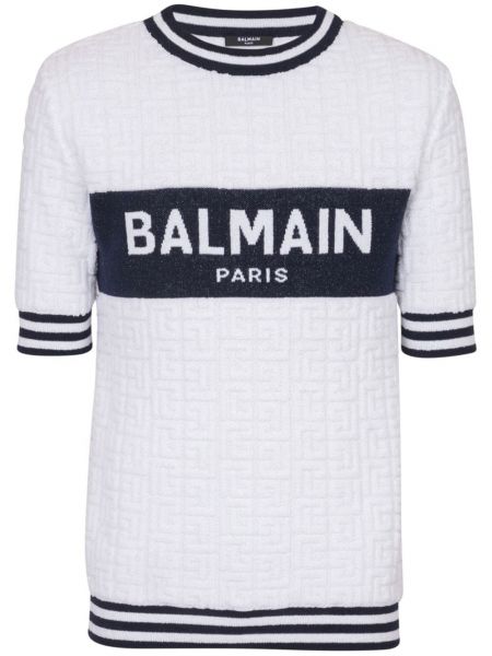 Strick t-shirt Balmain