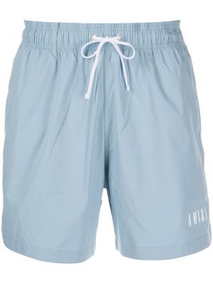 Trykt shorts Amiri blå