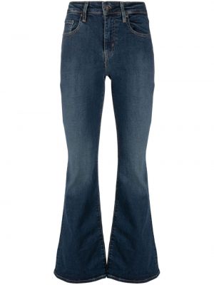 High waist bootcut jeans ausgestellt Levi's® blau