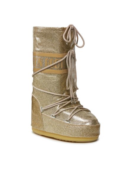 Stiefel Moon Boot gold