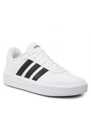 Pantofi cu platformă Adidas alb
