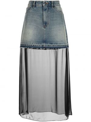 Priehľadná džínsová sukňa Ports 1961
