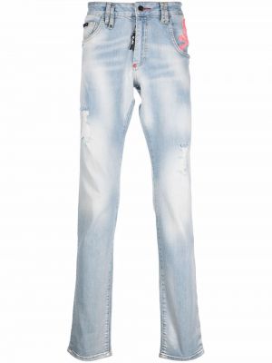 Jeans med normal passform Philipp Plein blå