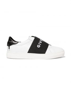 Lær sneakers for jenter Givenchy Kids hvit