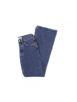 Bootcut jeans ausgestellt Amish blau