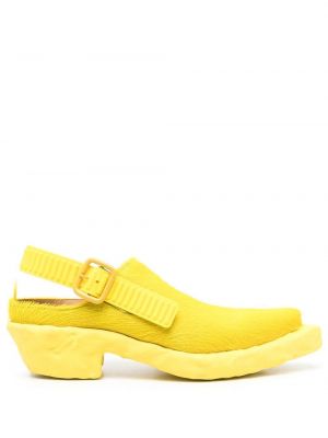 Členkové topánky s výrezom na chrbte Camperlab žltá