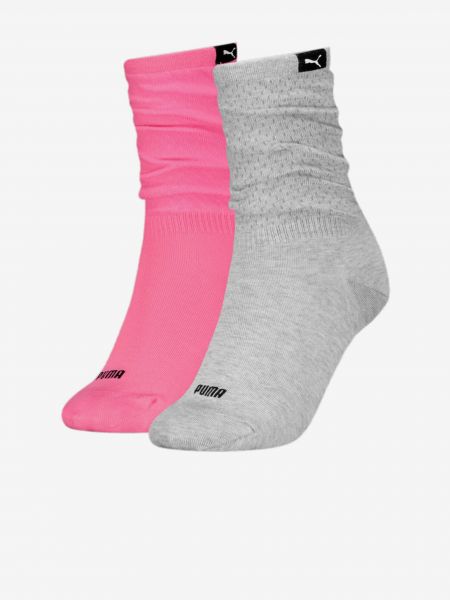 Αθλητικές κάλτσες Puma ροζ