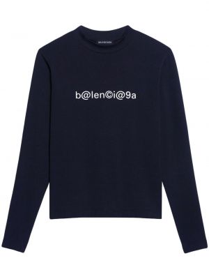 Långärmad t-shirt Balenciaga svart