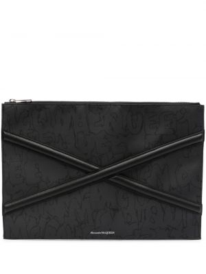 Чанта тип „портмоне“ Alexander Mcqueen черно