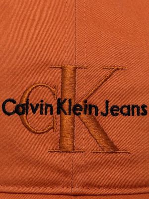 Bombažna kapa Calvin Klein Jeans