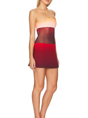 Mini vestido Mirae rojo