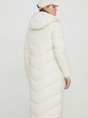 Téli kabát Hollister Co. bézs