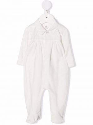 Fløyel pyjamas for jenter Knot hvit