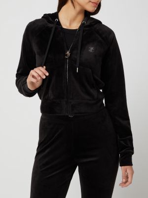 Bluza dresowa Juicy Couture czarna