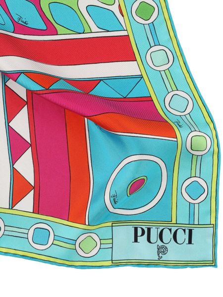 Копринен шал Pucci