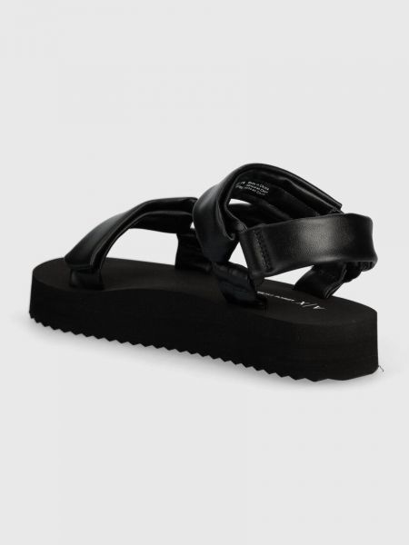 Sandály na platformě Armani Exchange černé