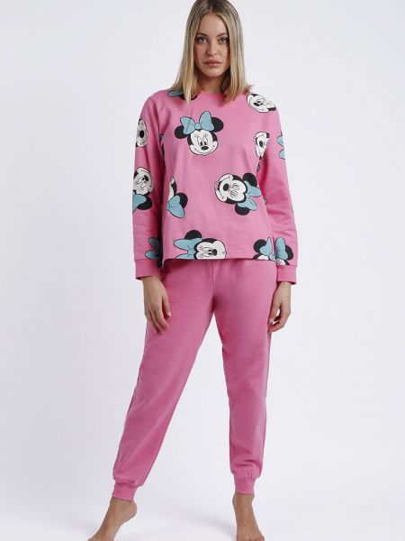 Piżama Disney różowa