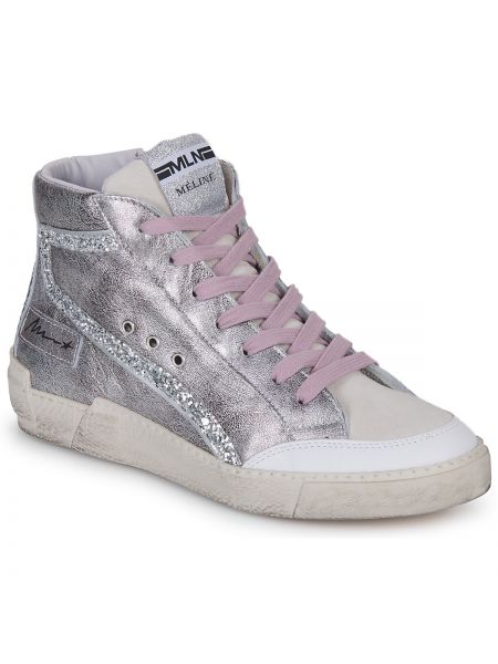 Sneakers Meline ezüstszínű