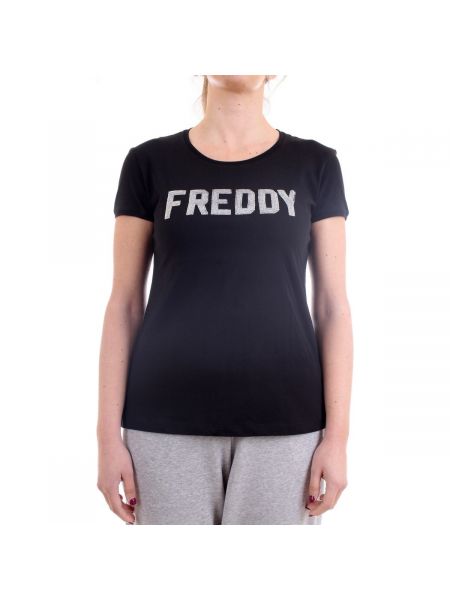 Tričko s krátkými rukávy Freddy černé