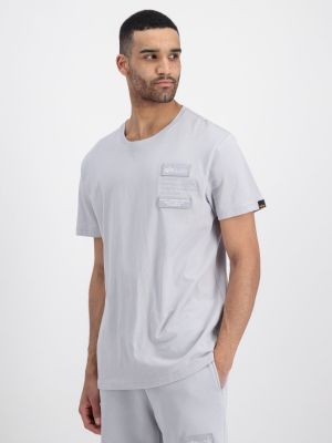 T-shirt Alpha Industries grigio