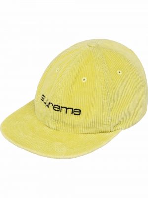 Gorra Supreme amarillo