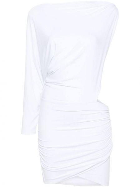 Asymetrické šaty Rev bílé