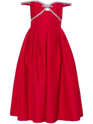 Вечерна рокля Self-portrait червено
