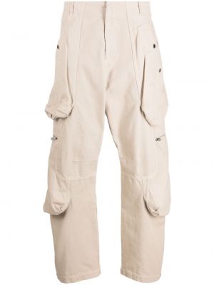 Pantalon cargo avec poches Jacquemus beige