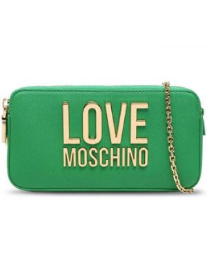 Torba na ramię Love Moschino zielona