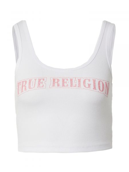 Palaidinė be rankovių True Religion balta