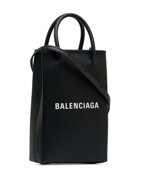 Shopper kabelka Balenciaga Pre-owned černá