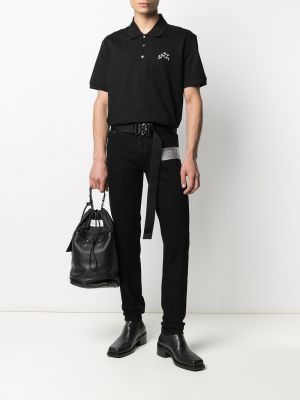 Polo con bordado Givenchy negro