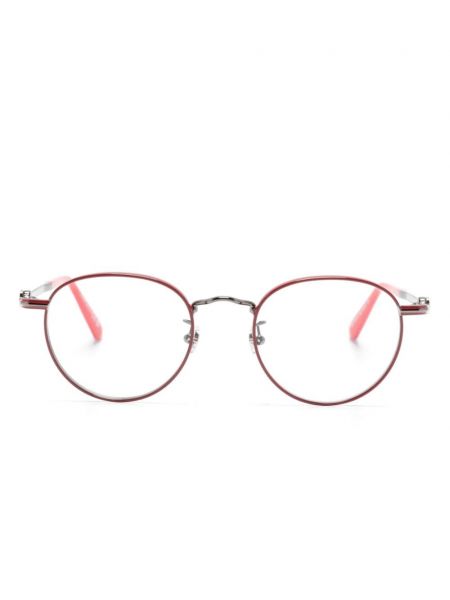 Очила Moncler Eyewear червено