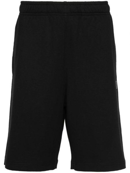 Shorts en coton en jersey Acne Studios noir