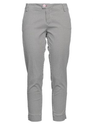 Pantaloni di cotone Baronio bianco