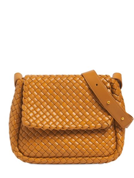 Lær mini bag Bottega Veneta