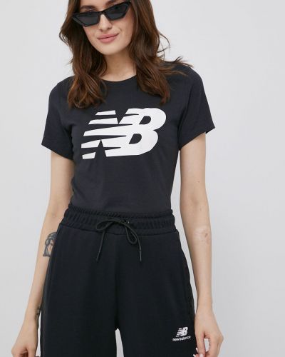 Majica kratki rukavi New Balance crna