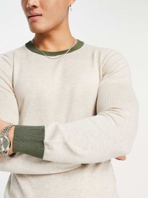 Длинный свитер с длинным рукавом Gianni Feraud зеленый