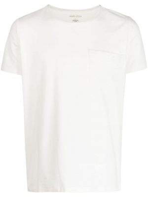 T-krekls ar kabatām Private Stock balts