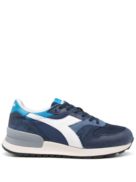 Deri sneaker Diadora mavi