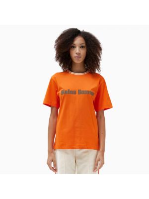 Koszulka z krótkim rękawem Wales Bonner pomarańczowa