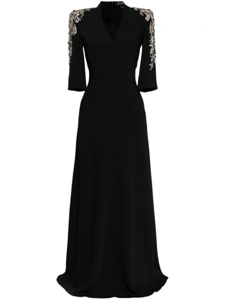 Večerné šaty Jenny Packham čierna
